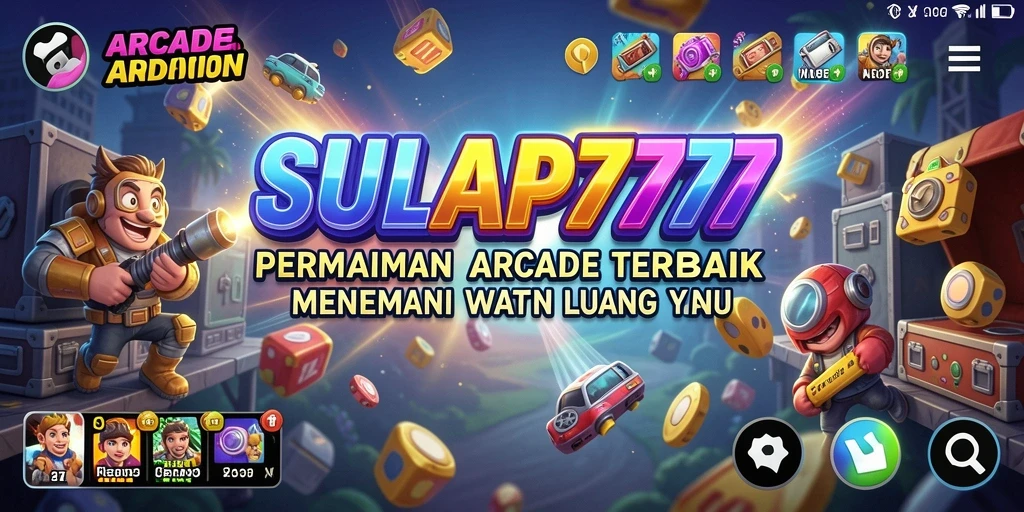 Tampilan antarmuka permainan SULAP777 yang menarik dan interaktif.